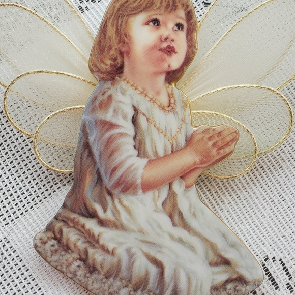 Bradford Edition Heaven's Little Angels Spirit by Dona Gelsinger Ornament - Picture 2 of 4